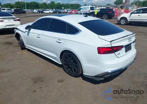 2023 Audi A5 Sportback Premium Plus 45 Tfsi S Line Quattro S Tronic из США, поврежденный, VIN WAUFACF56PA057431